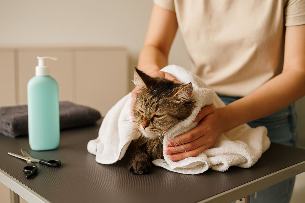 cat grooming KL