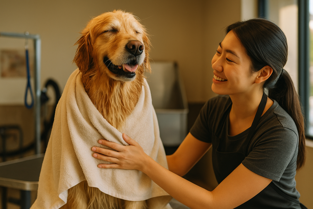 grooming anjing KL