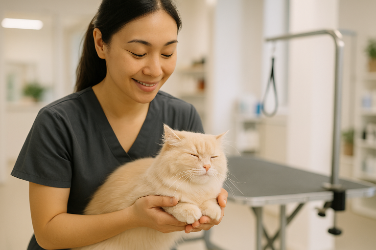 penjagaan kucing KL