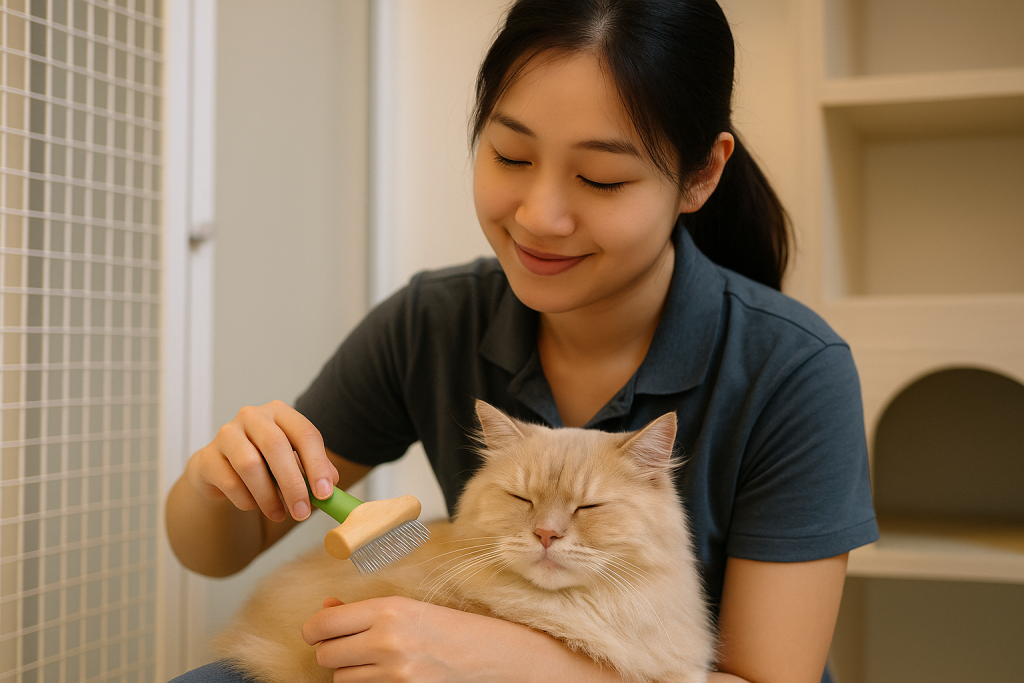 penjagaan kucing KL