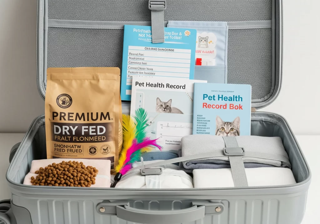 what to pack for cat boarding