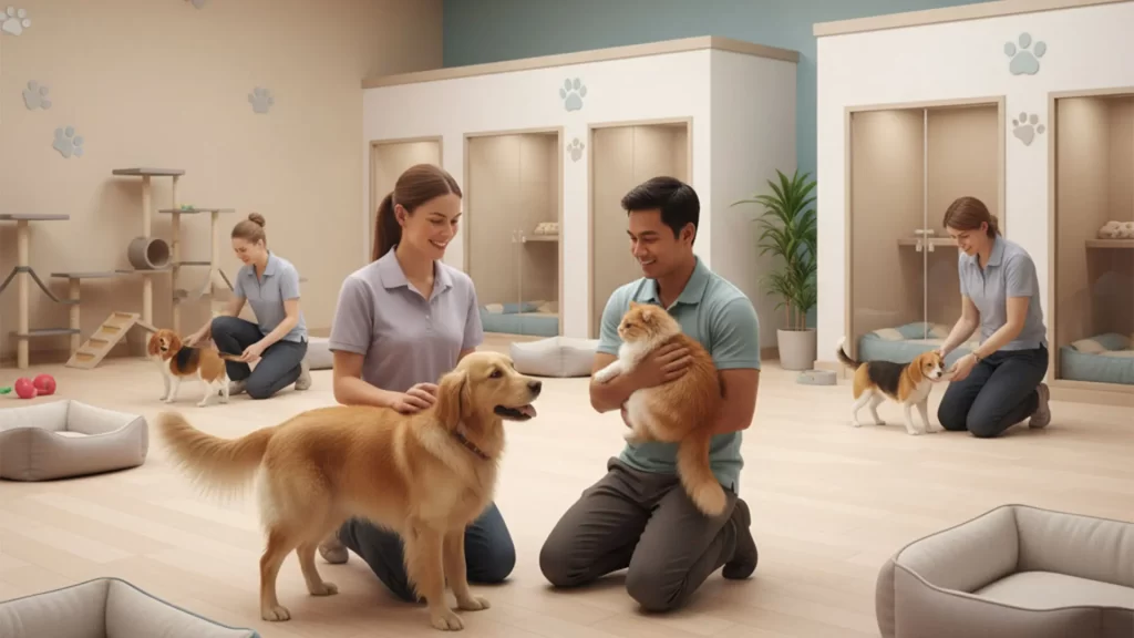 pet hotel in KL with caring staff