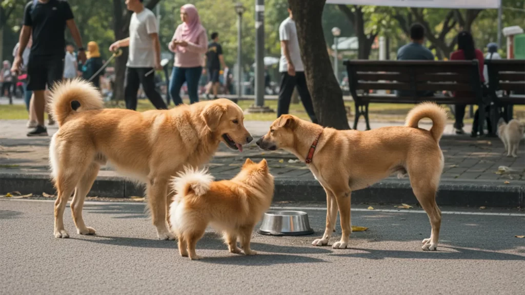 dog behavior Malaysia
