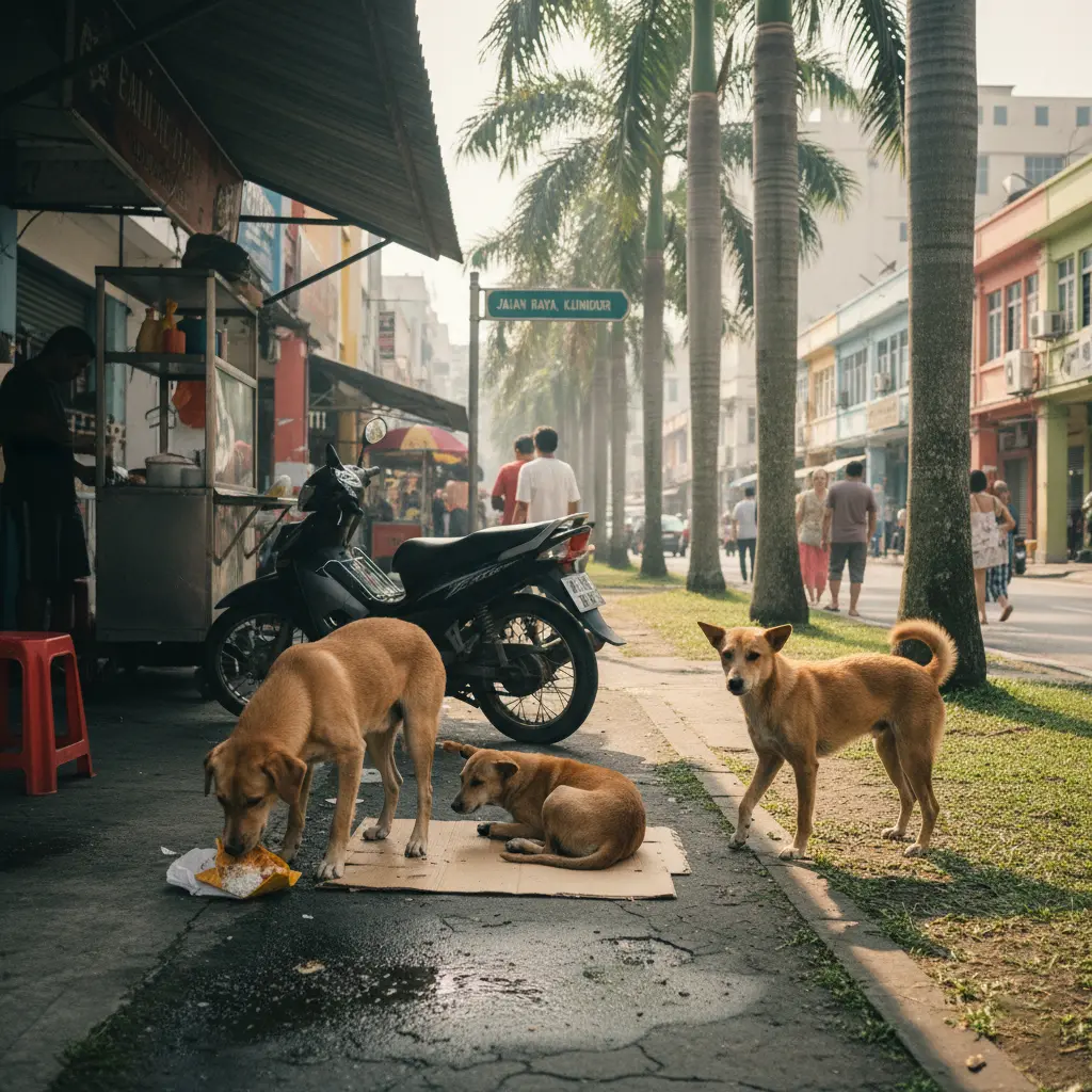 dog behaviour Malaysia