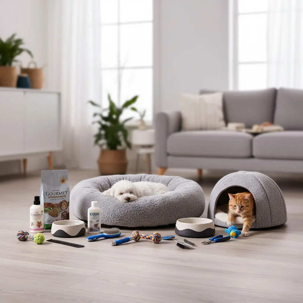 pet supplies Malaysia beds grooming tools